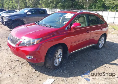 2010 Lexus Rx 450H из США, поврежденный, VIN JTJBC1BA6A2023698